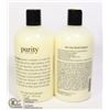 Image 1 : TWO BOTTLES OF PURITY ONE STEP FACIAL CLEANSER
