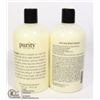Image 1 : TWO BOTTLES OF PURITY ONE STEP FACIAL CLEANSER