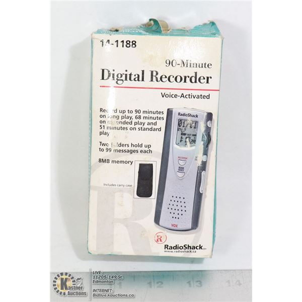 VINTAGE DIGITAL RECORDER RADIO