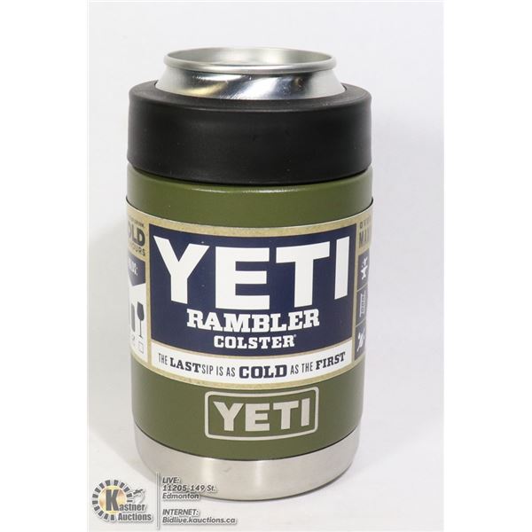 YETI COLSTER INSULATED STAINLESS STEEL NO SWEAT