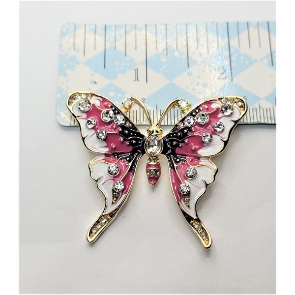 2)  GOLD TONE AND PINK, BLACK & WHITE