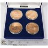 Image 1 : 2001 IAAF WORLD ATHLETIC MEDAL X4 SET