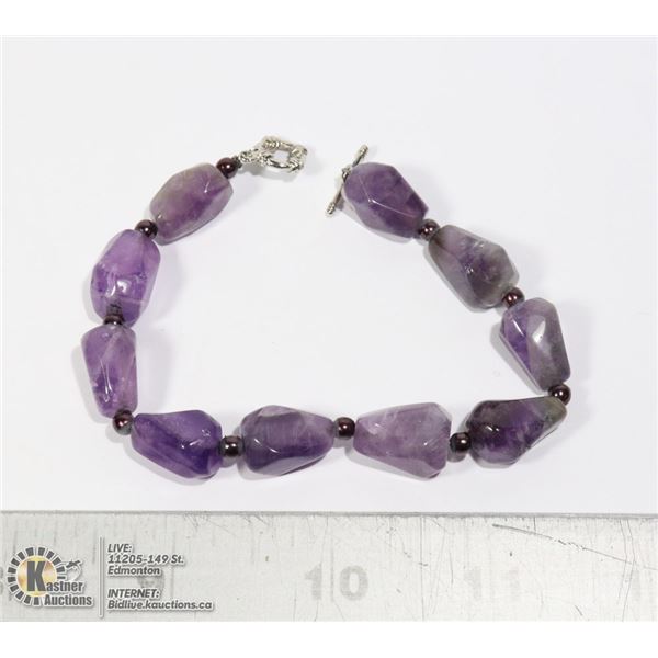 AMETHYST BRACELET