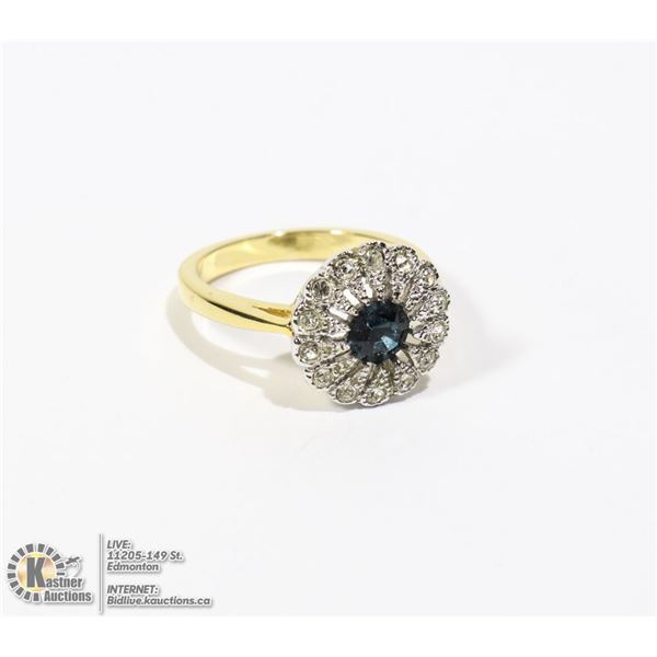 TITANIC ARTIFACT REPLICA SAPPHIRE RING