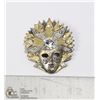 Image 1 : VINTAGE MASK BROOCH FROM ITALY