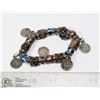 Image 1 : TURKISH BRACELET WITH COINS
