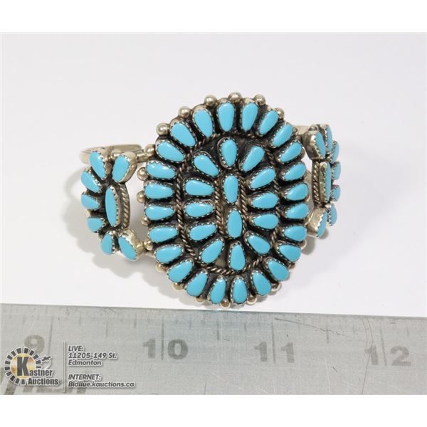 NAVAHO TURQUOISE SILVER BRACELET 925