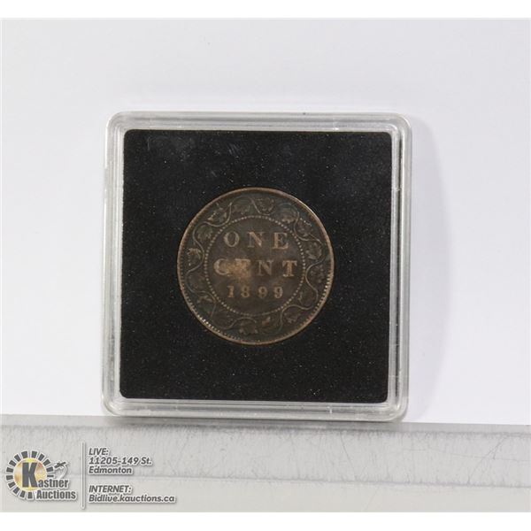 1899 VICTORIAN CANADIAN LARGE CENT