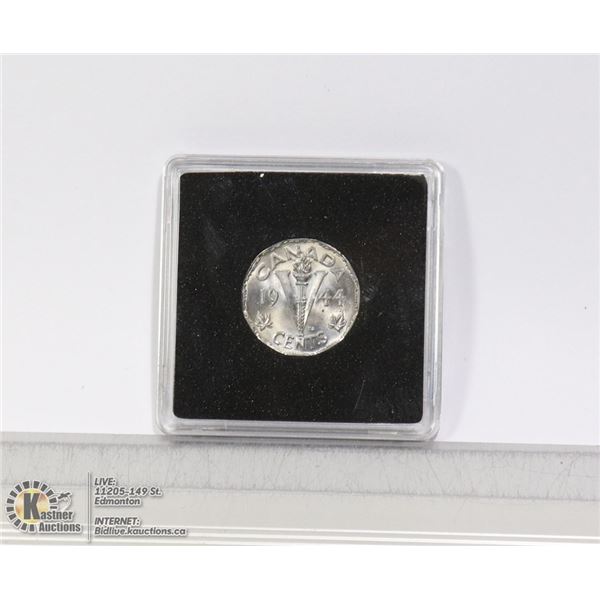 1944 VICTORY NICKEL CANADIAN 5 CENT UNCIRCULATED