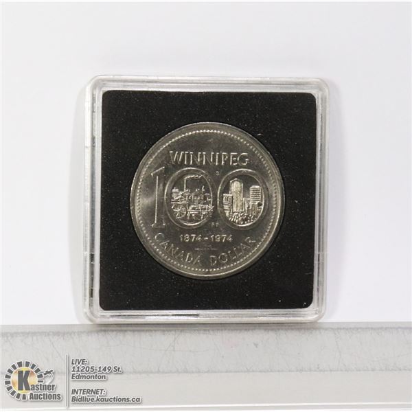 1974 WINNIPEG DOUBLE YOKE #6 VARIETY