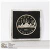Image 1 : 1981 CANADIAN VOYAGEUR DOLLAR PROOF FROSTED FINISH