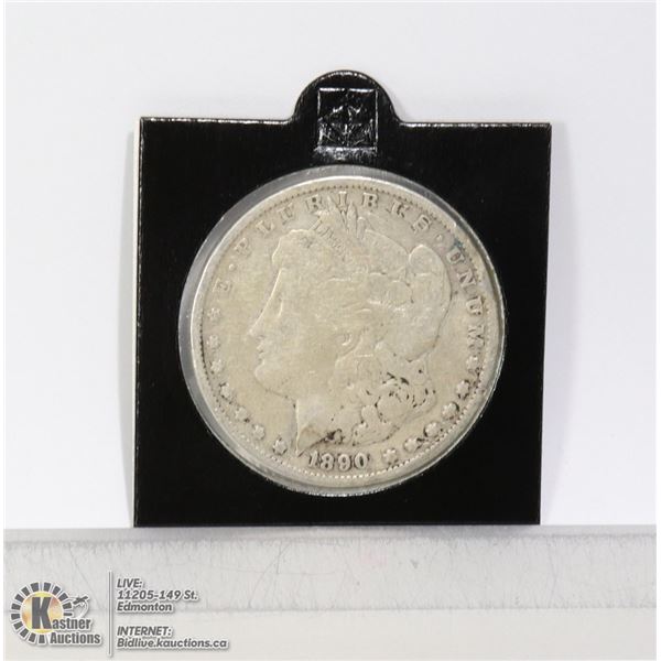 1890O USA SILVER MORGAN DOLLAR COIN