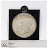 Image 1 : 1923S USA SILVER PEACE DOLLAR COIN