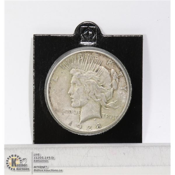 1928S LOW MINTAGE USA SILVER MORGAN DOLLAR