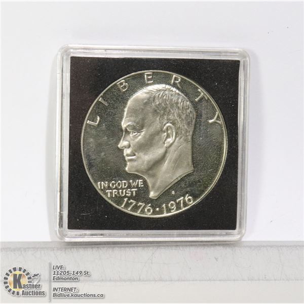 1976S USA SILVER PROOF EISENHOWER DOLLAR