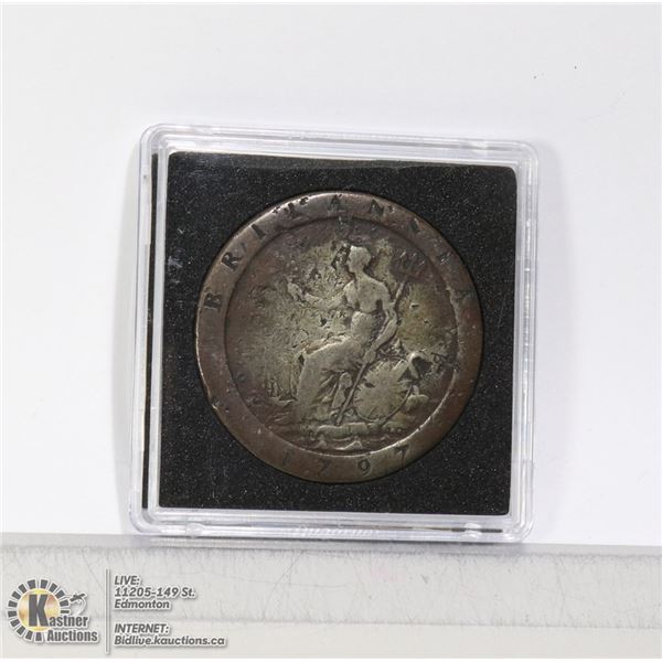 1797 GREAT BRITAIN "CARTWHEEL" LARGE CENT