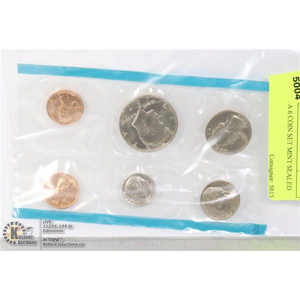 1972 USA 6 COIN SET MINT SEALED