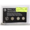 Image 1 : 1919-1999 SILVER TYPE DIME SET IN HOLDER