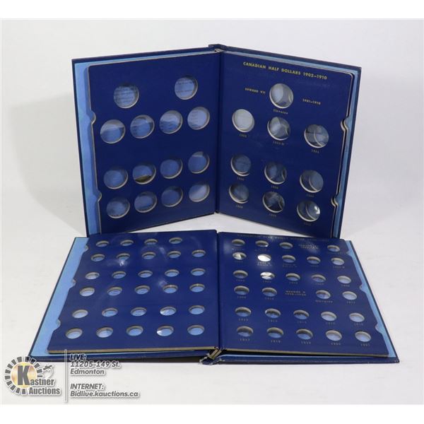 WHITMAN ALB. CAN .05 1858-1921 + CAN .50 1877-1936