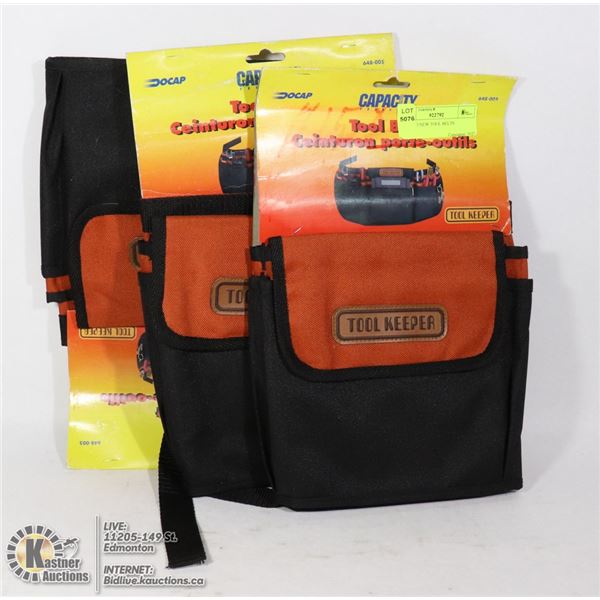 SET OF 3 NEW TOOL BELTS
