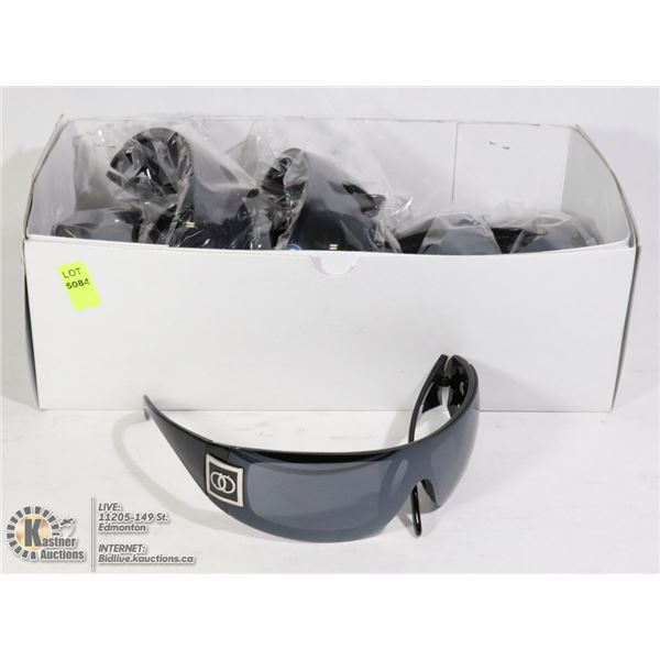 BOX OF FASHION SUNGLASSES WITH UV400 PROTECTION