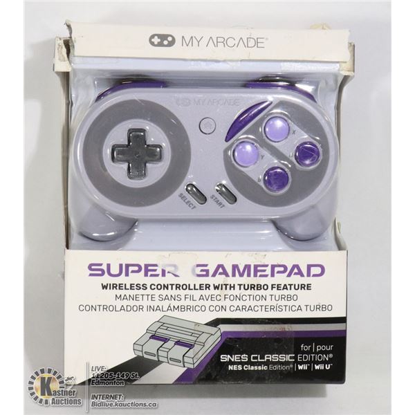 MY ARCADE SUPER GAMEPAD WIRELESS CONTROLLER