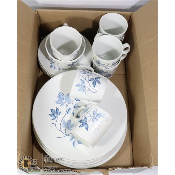 6 PLACE SETTING ROYAL KNIGHT IRONSTONE