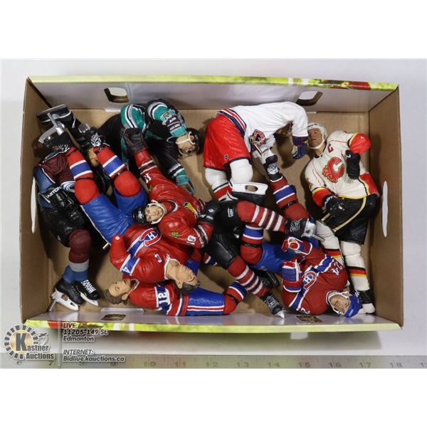 8 HOCKEY COLLECTIBLE FIGURINES