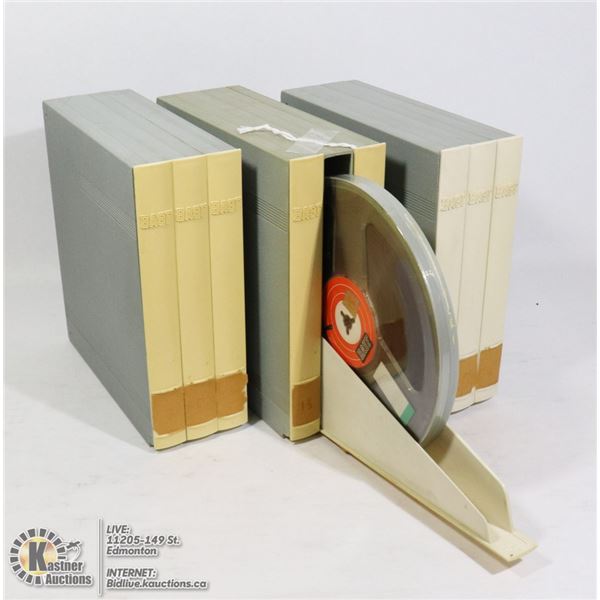 1 SET OF VINTAGE AUDIO/VIDEO REELS