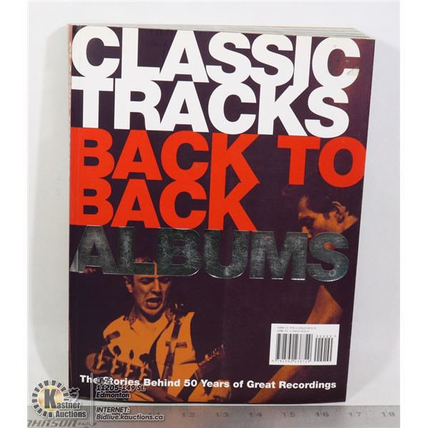 CLASSIC TRACKS BACK TO BACK ALBUMS BOOK