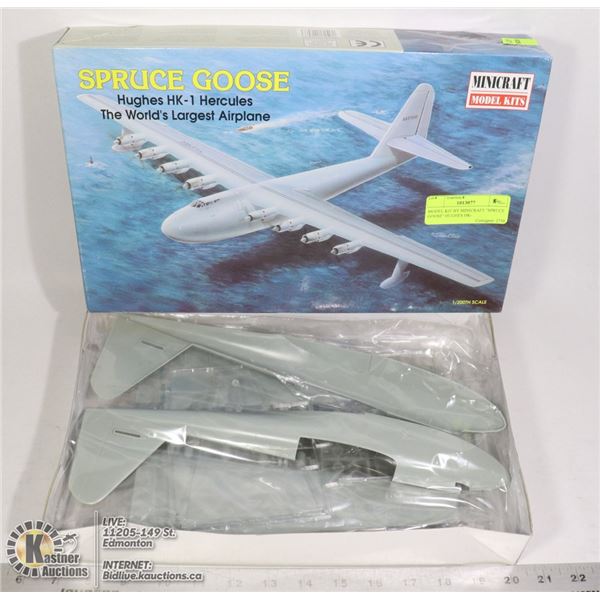 MODEL KIT BY MINICRAFT "SPRUCE GOOSE" HUGHES HK-