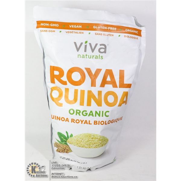 BAG OF VIVA NATURALS ROYAL QUINOA ORGANIC