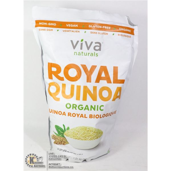 BAG OF VIVA NATURALS ROYAL QUINOA ORGANIC