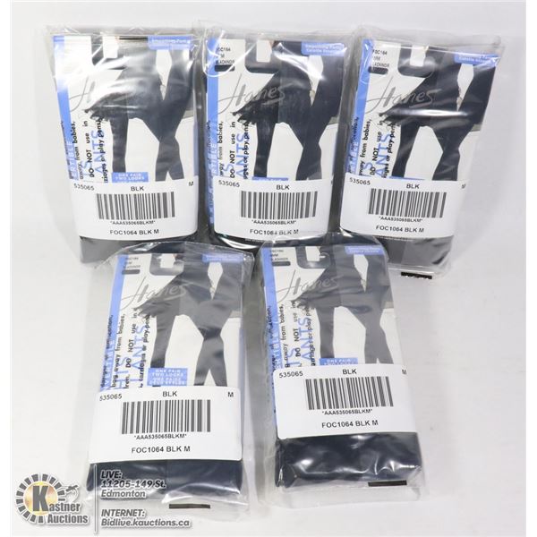 BAG OF BLACK SIZE MEDIUM SMOOTHING PANTY