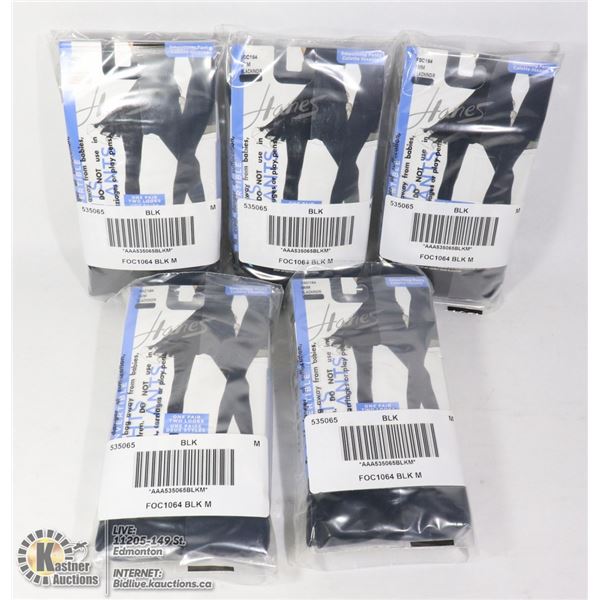 BAG OF BLACK SIZE MEDIUM SMOOTHING PANTY