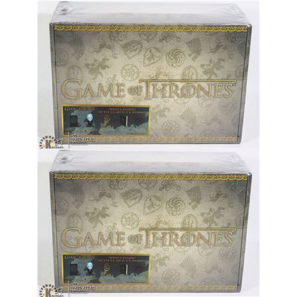 TWO NEW GAME OF THRONES GIFT SETS, INCLUDES VINYL