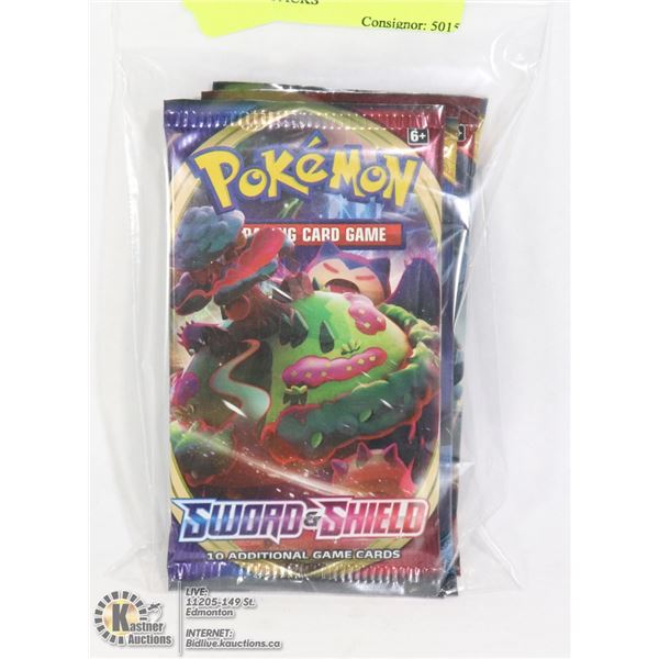 X4 POKEMON NEW COLLECTOR BOOSTER PACKS