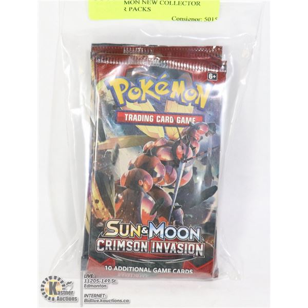 X4 POKEMON NEW COLLECTOR BOOSTER PACKS