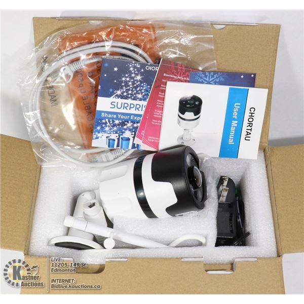 PANORAMIC HD OUTDOOR SECURITY CAMERA