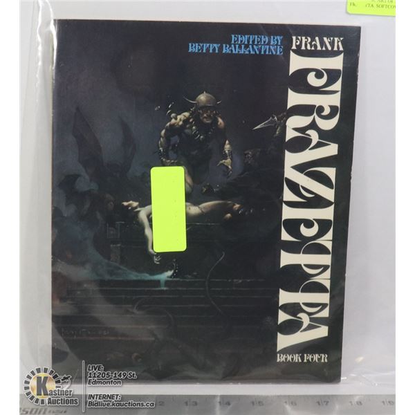 FANTASTIC ART OF FRANK FRAZETTA. SOFTCOVER