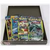 Image 1 : 4 SEALED POKEMON 3 CARD BOOSTER PACKS