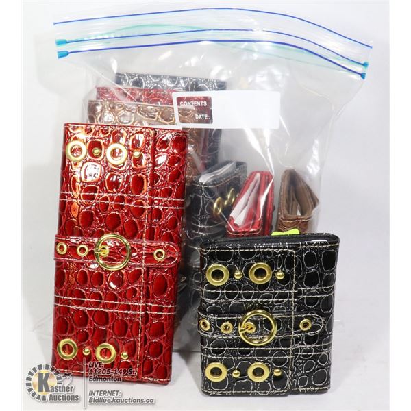 BAG OF LADIES NEW WALLETS