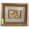 Image 1 : VINTAGE BRONZE CHERUB PICTURE
