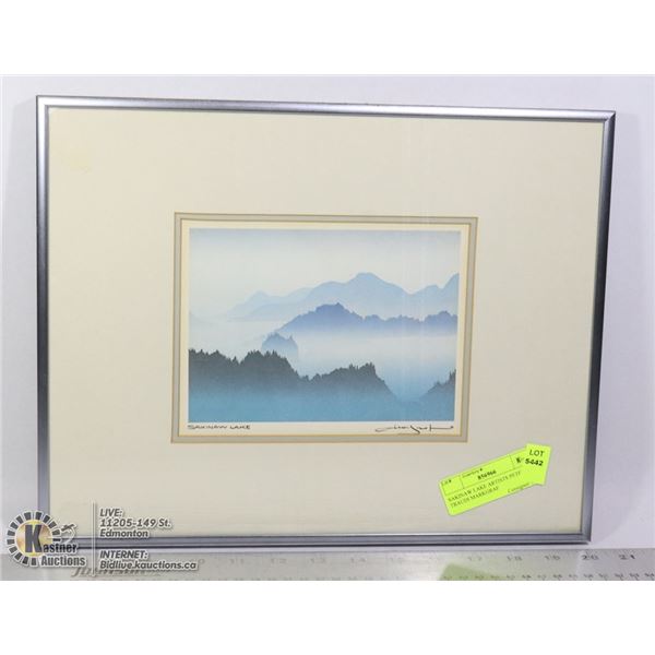 SAKINAW LAKE ARTISTS PETER & TRAUDI MARKGRAF