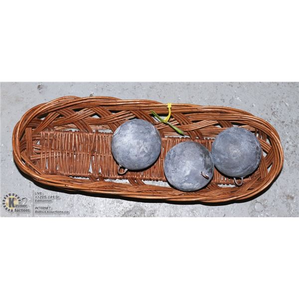 7 LB FISHING WEIGHTS LEADS TIMES 3