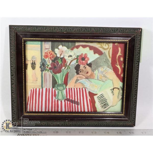 "GIRL WITH ANEMONES" HENRI MATISSE 1869-1954