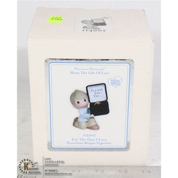 PRECIOUS MOMENTS PLEASE SAY YES RING BOX