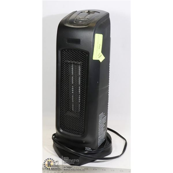 OSCILLATING TOWER HEATER FAN