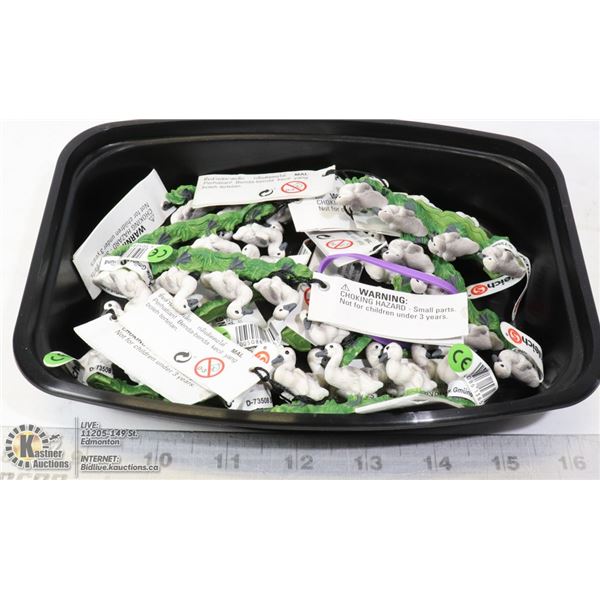 MUTE CYGNET SWANS SCHLEICH DOZEN