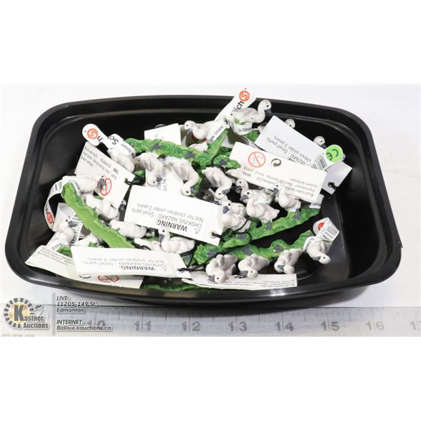 MUTE CYGNET SWANS SCHLEICH DOZEN